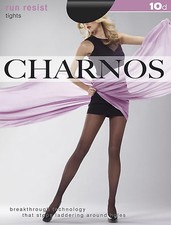Charnos Run Resist Tights Nude, Barely Black, Natural Tan Medium Large, XLarge