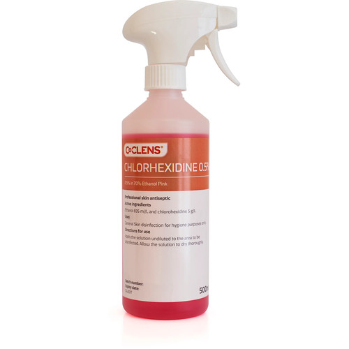 Clens chlorhexidine in - co-clens, 0.5%