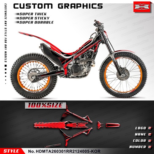 Trials bike stickers - stickers, for