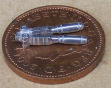 Dolls House Silver Metal Nut