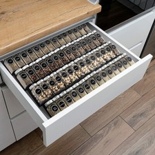Spice Rack Drawer Organizer
