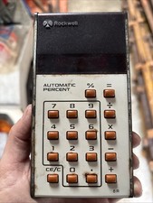 Rockwell Automatic Percent Calculator 8R Vintage, Retro