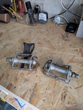 Vintage Road Bike Pedals Retro