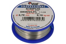 60/40 Professional solder Sn60Pb40 soldering wire 2.5% flux made by  Cynel