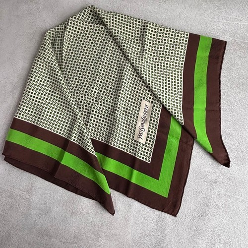 Yves saint laurent silk - laurent, scarf