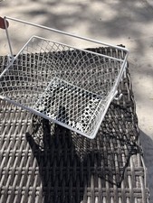 White Wire Egg Basket with