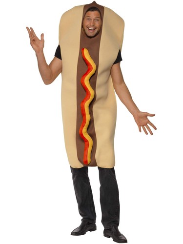 Giant hot dog costume - hot,
