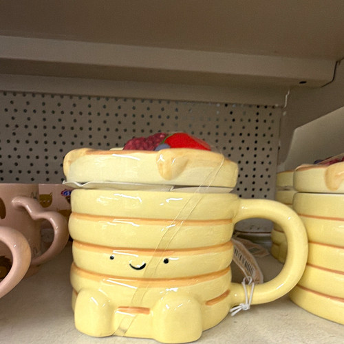 Novelty ceramic pancake - pancake, stack