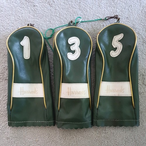 Vintage harrods leather golf - vintage,