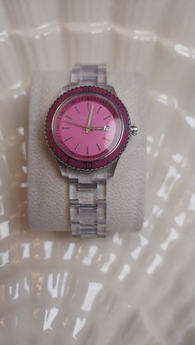 Ladies pink fossil watch - fossil,
