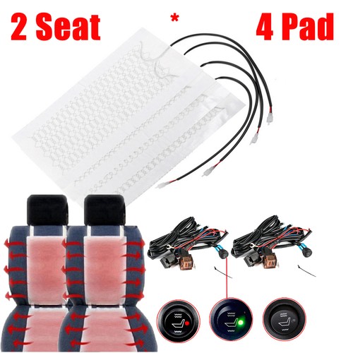 4pads carbon fiber car - car, heated
