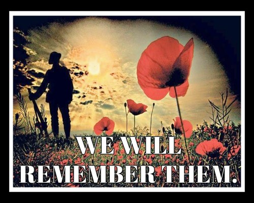 Will remember them - will,
