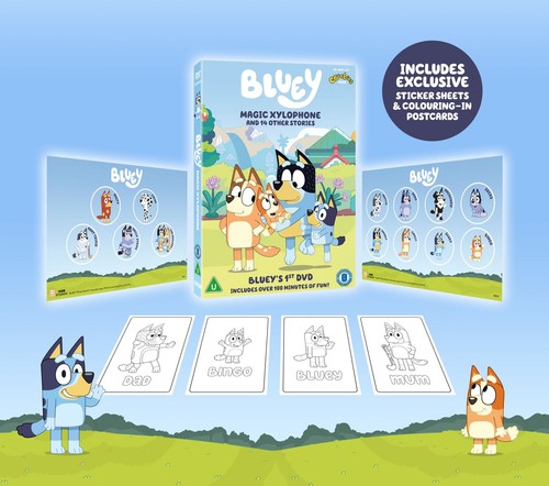 Bluey magic xylophone and - bluey:,