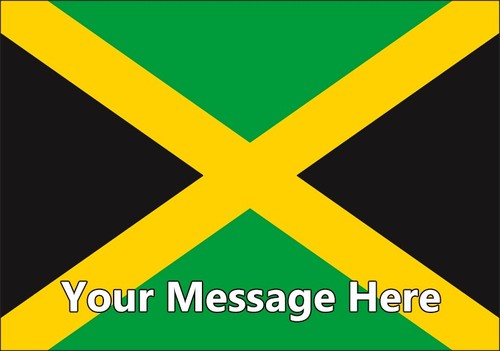 Jamaica flag rectangular - jamaica, a5