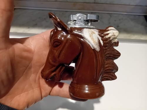 Vintage horse head - head, table