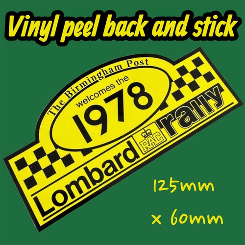 Lombard rally 1978 rac - 1978, classic