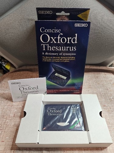 Concise oxford thesaurus - concise,