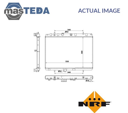 58226 engine cooling radiator - 58226,