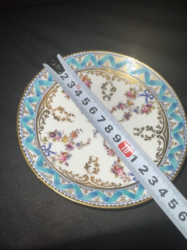 Coalport hand painted pink - hand,