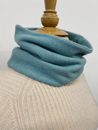 100 cashmere snood neck - cashmere,