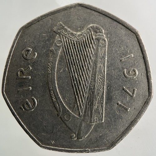 1971 irish ireland - ireland, 50p
