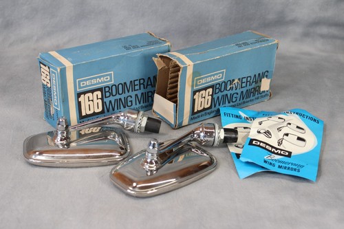 Rare pair vintage chrome - pair,