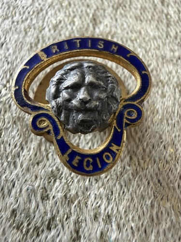 Vintage british legion enamel - british,