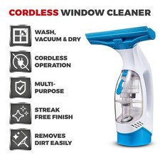 Tower T131001 Cordless Window Vac Cleaner with Rechargeable Battery