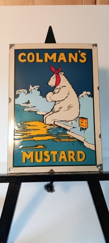 Vintage colman mustard - colman's,