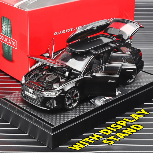 Rs6 model car black edition - rs6,