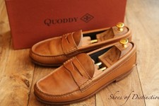 Quoddy Tan Brown Leather Penny