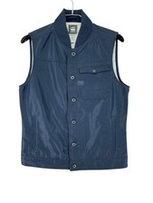 G-STAR RAW Men Hunter Slim Rib Waistcoat Gillet Vest Jacket Size L