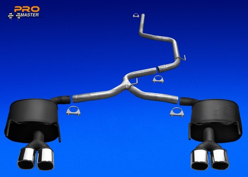 Exhaust system back box centre - exhaust,
