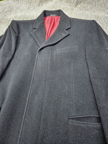 Luxury black wool cashmere - m&s,