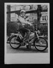Puch Maxi Sport 50cc Moped- Original 1975 Press Agency Photo 8 x 6"