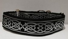 Silver Celtic Martingale Dog