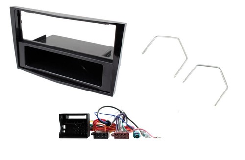 Single din stereo facia - single,