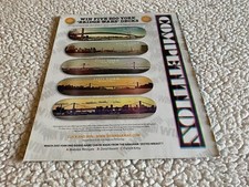 PSK20 SKATEBOARDING ADVERT/PICTURE 11X8" ZOO YORK SKATEBOARD DECKS COMPETITION