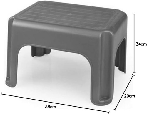 Dual step plastic stool - dual,