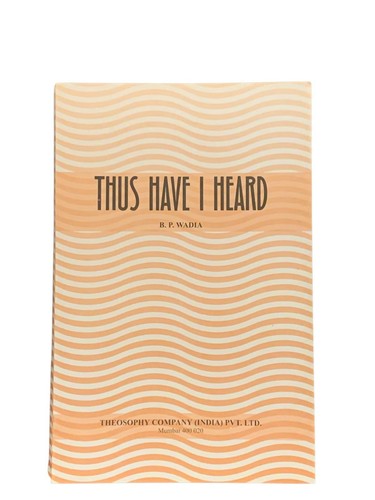 Thus have heard by - heard", b.p