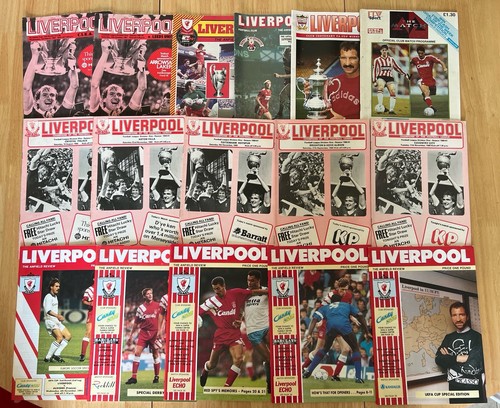 Liverpool match programme - fc,