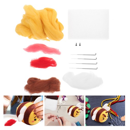 Set reusable wool felting - reusable,