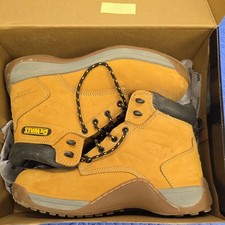 DEWALT Bolster Size 9 Honey Steel Toe Cap Safety Boots  used once !! 