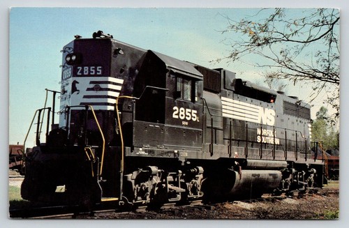 Norfolk southern 2855 gp40 - norfolk,