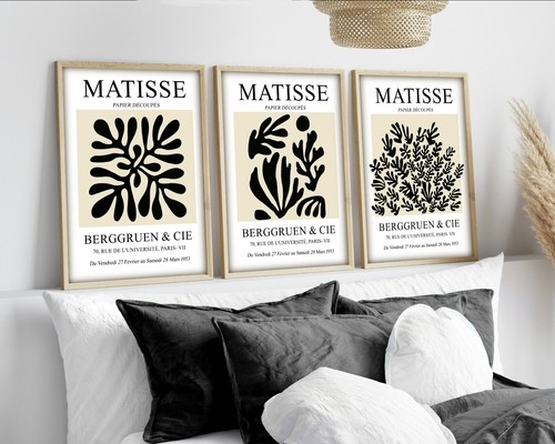 Matisse print set - set, beige