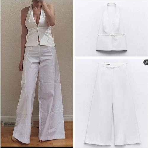 Zara matching set palazzo - matching,