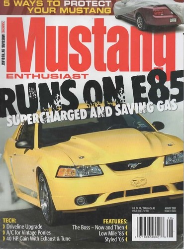 Mustang enthusiast magazine - mustang,