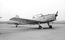 2 FTS, Chipmunk T.10, WK514 '6' at Church Fenton, 12 Aug 1970 - Original B&W neg