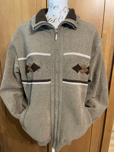 Vintage chunky knit grandad - vintage,
