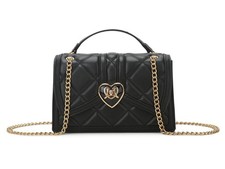 Womens Faux Leather Quilted